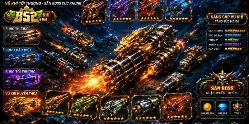 Trò chơi tân trang hệ thống vũ khí tối tân